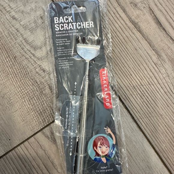 Metal Back Scratcher -Stocking Stuffers - Picture 1 of 2